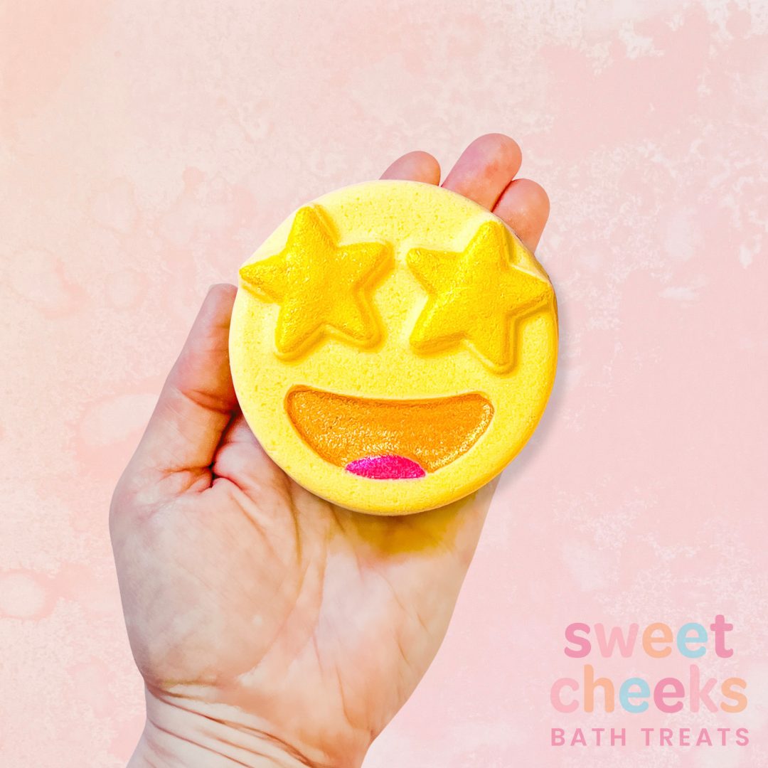 Star Struck Emoji Bath Bomb