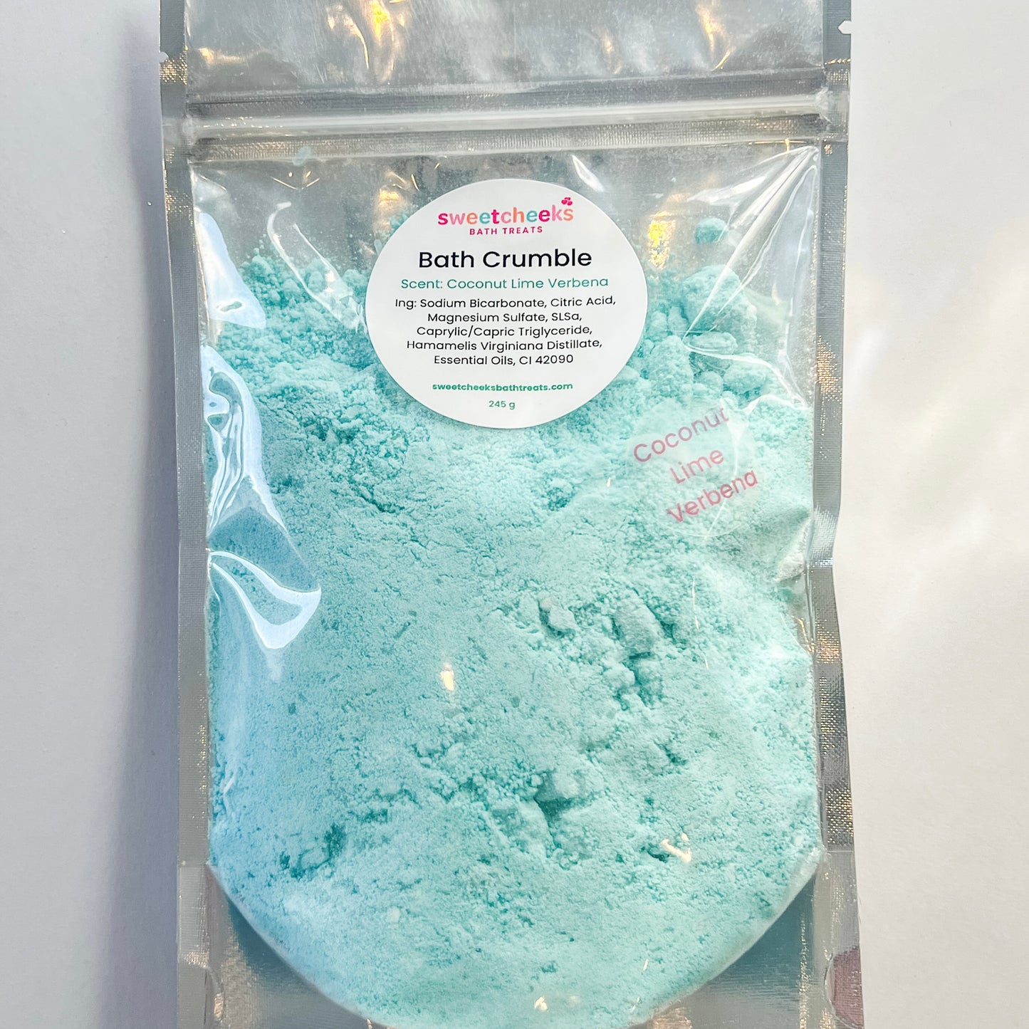 Coconut Lime Verbena Bath Crumble