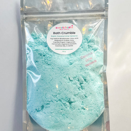 Coconut Lime Verbena Bath Crumble