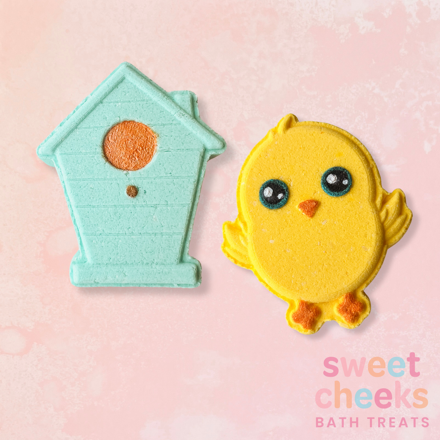 Baby Bird and Bird House Mini Bath Bombs