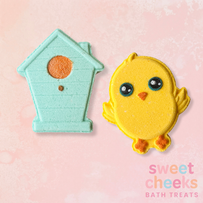 Baby Bird and Bird House Mini Bath Bombs
