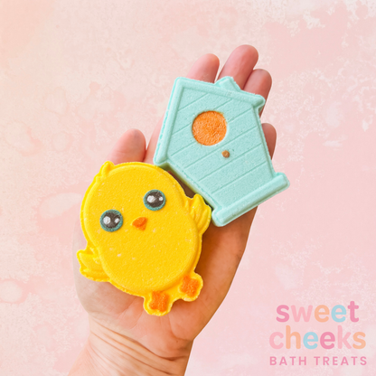 Baby Bird and Bird House Mini Bath Bombs