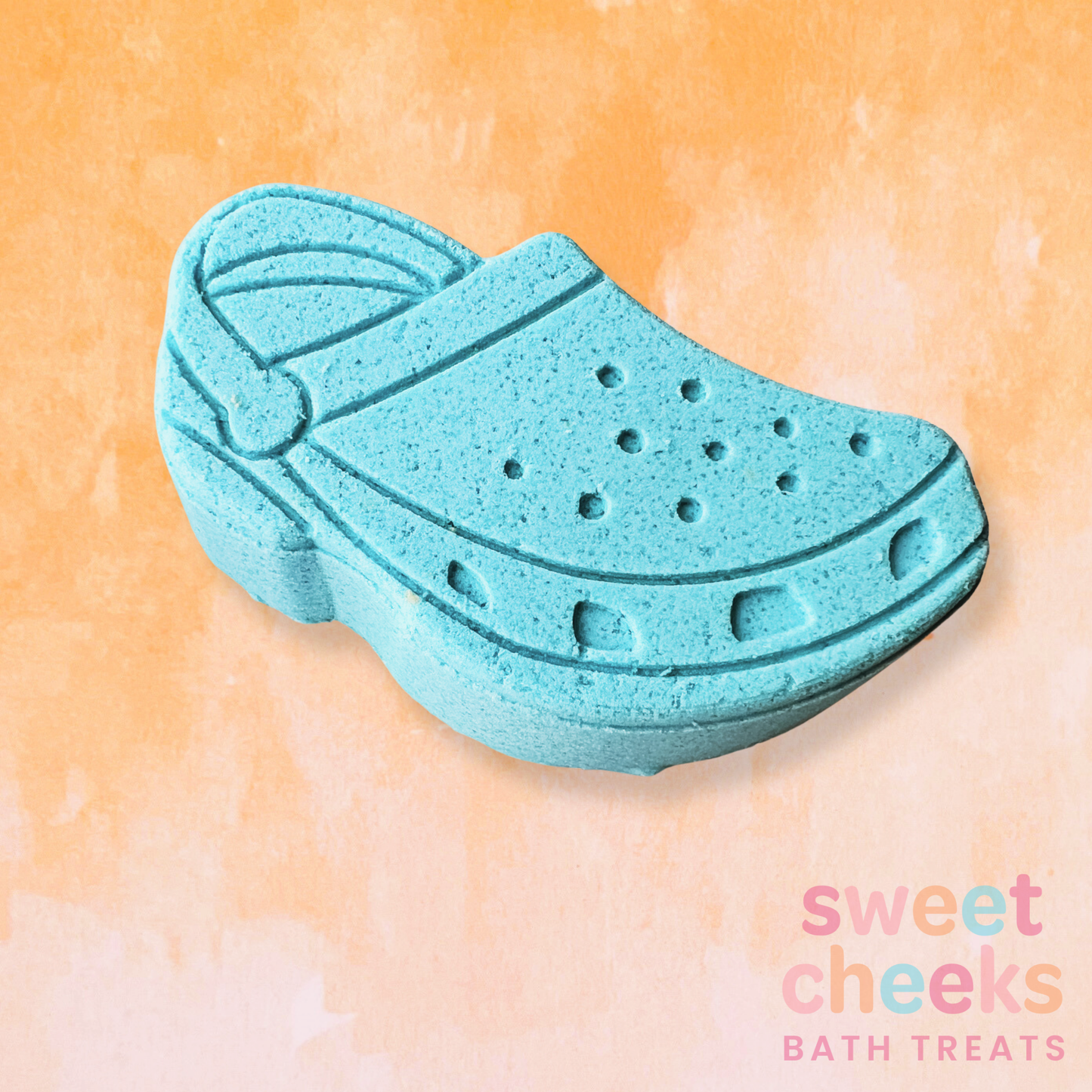 Toy Bath Bomb - Croc Charm - Blue