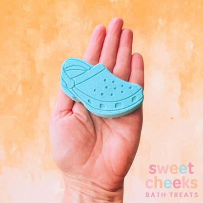 Toy Bath Bomb - Croc Charm - Blue
