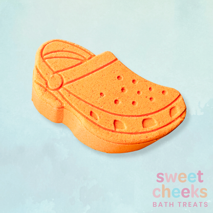 Toy Bath Bomb - Croc Charm - Orange