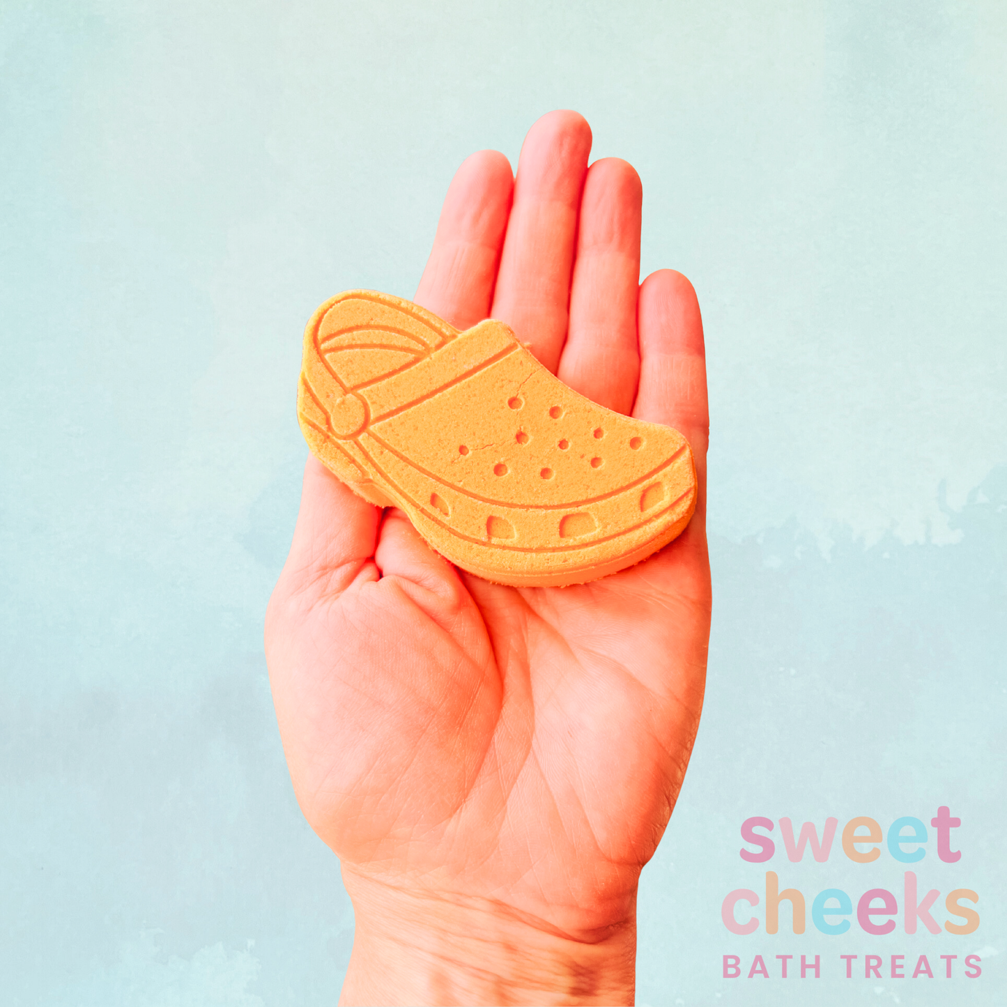 Toy Bath Bomb - Croc Charm - Orange