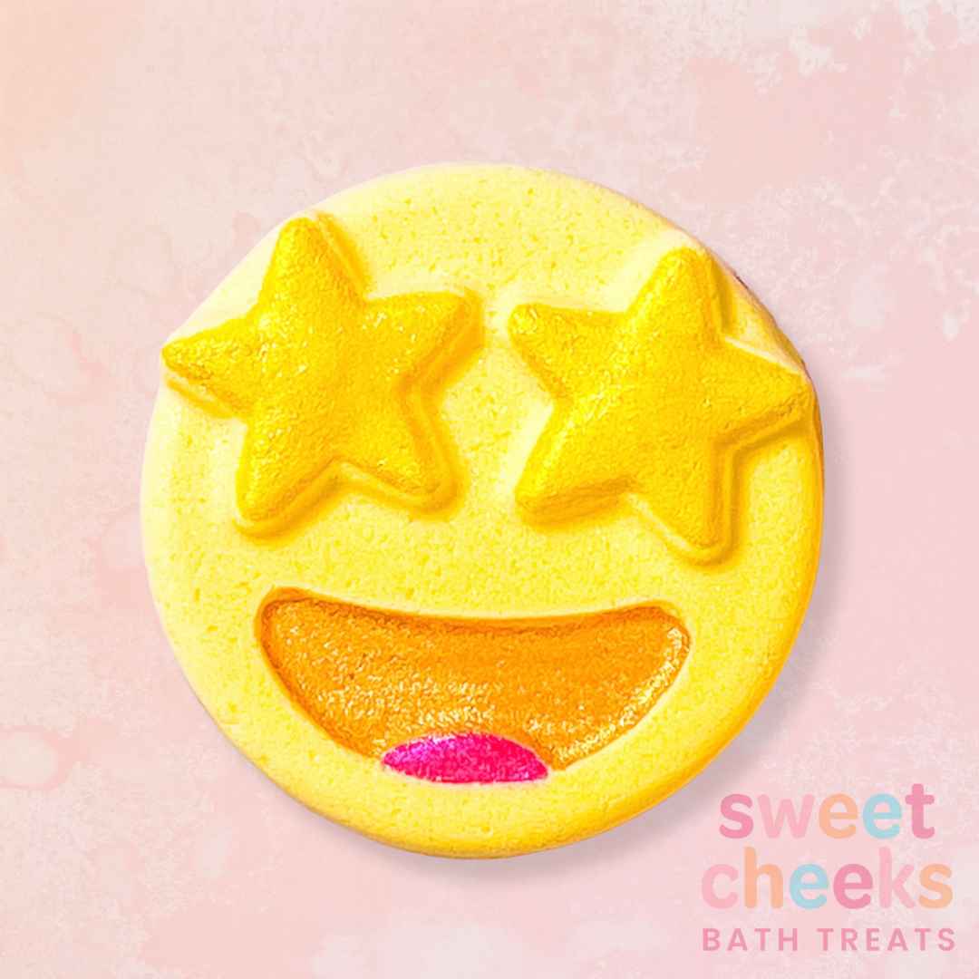 Star Struck Emoji Bath Bomb