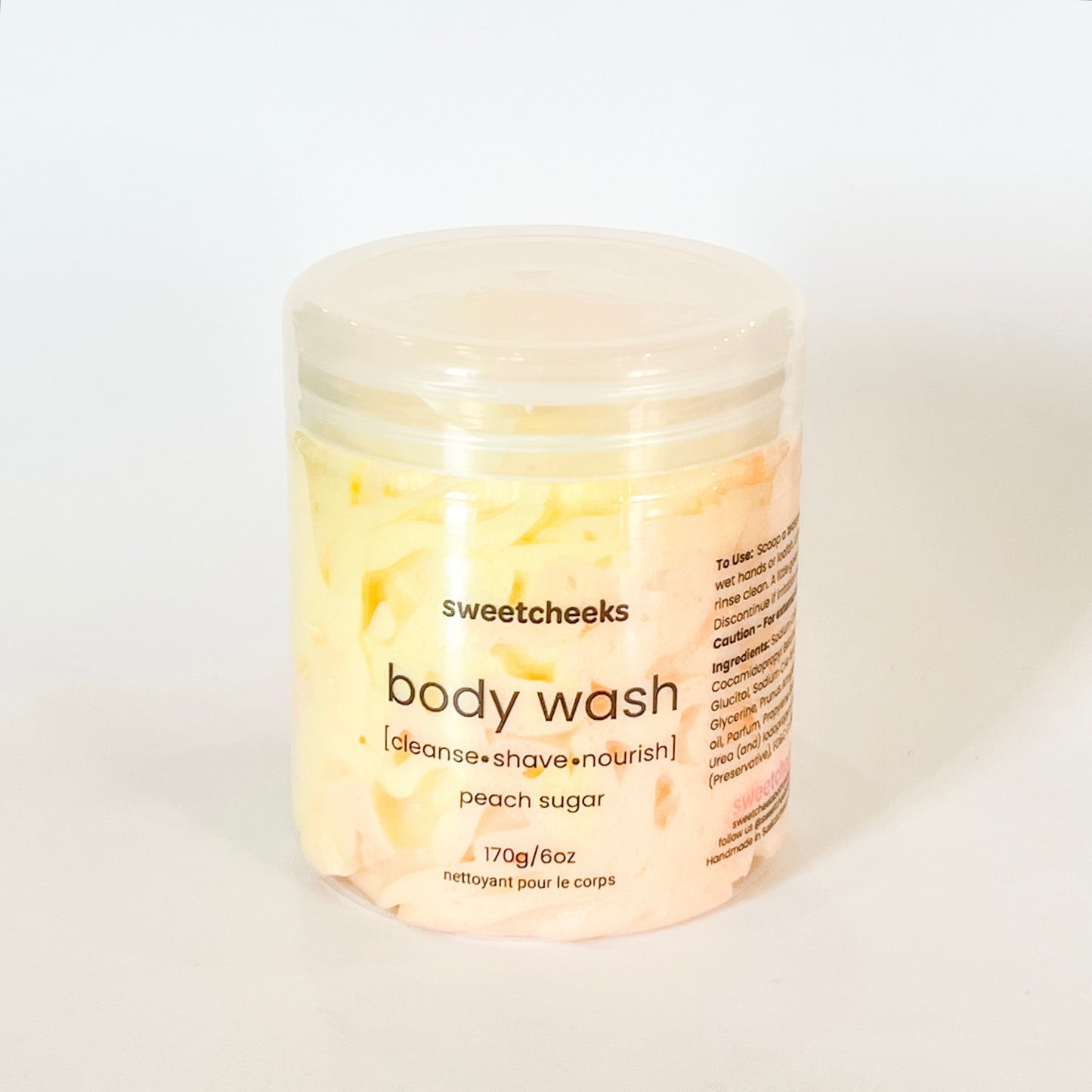 Peach Sugar whipped Body Wash