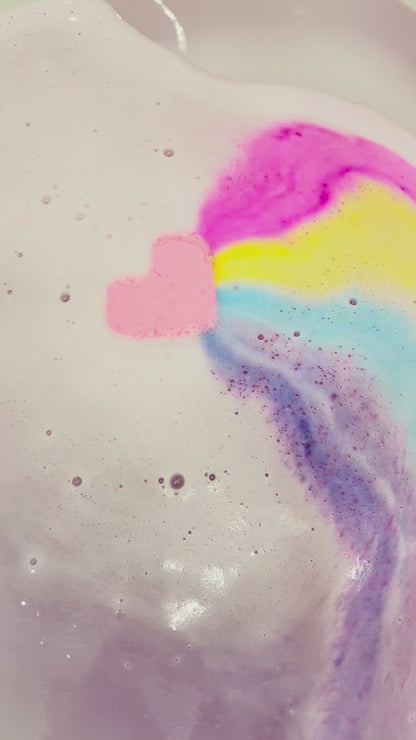 Pixel Heart Bath Bomb